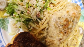 Italian Garlic Chicken With Garlic Cream Sauce #recipe #recipes #chicken #easy #mealprep #food  