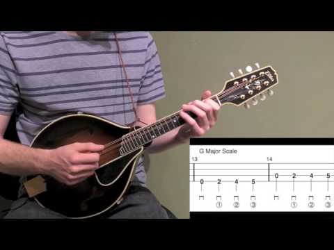 Free Mandolin Lesson: Basic Open String Major Scales