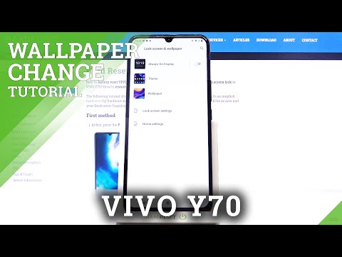 How to Change Wallpaper in VIVO Y70 – Home Screen Update
