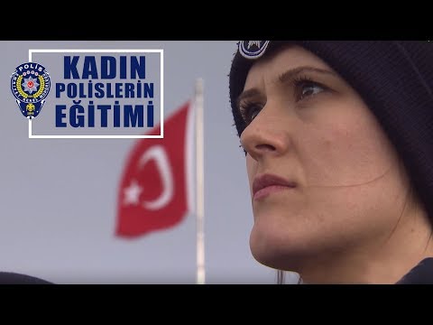 Kadın polislerin zorlu eğitimi