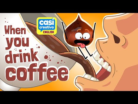 愛喝咖啡的你喝咖啡時身體內會發生什麼變化呢？ (Inside your Body when You Drink Coffee)