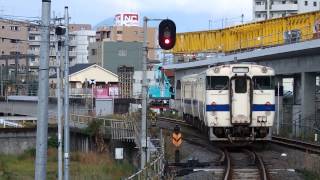preview picture of video '指宿枕崎線キハ47形 谷山駅発車 JR-Kyushu KiHa47 series DMU'