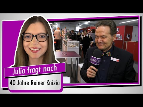 40 Years of Reiner Knizia - Interview with the Author - Play it! 2025