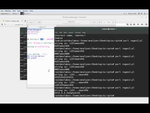 Perl 8 - Regular expressions 2