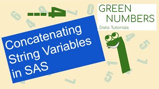 Concatenating String Variables in SAS | SAS Tutorial
