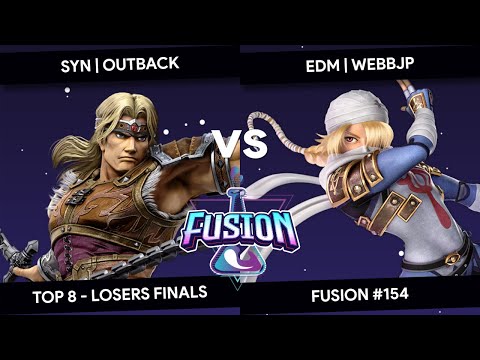 Fusion #154 - Outback (Simon) vs WebbJP (Sheik) - Top 8 - Losers Finals
