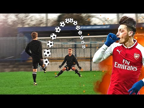 Mesut Özil vs freekickerz ⚽ 1v1 Football Challenge
