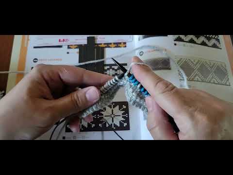 Apprendre le Jacquard flotté première étape de l'apprentissage à 1 ou 2 mains niveau 1