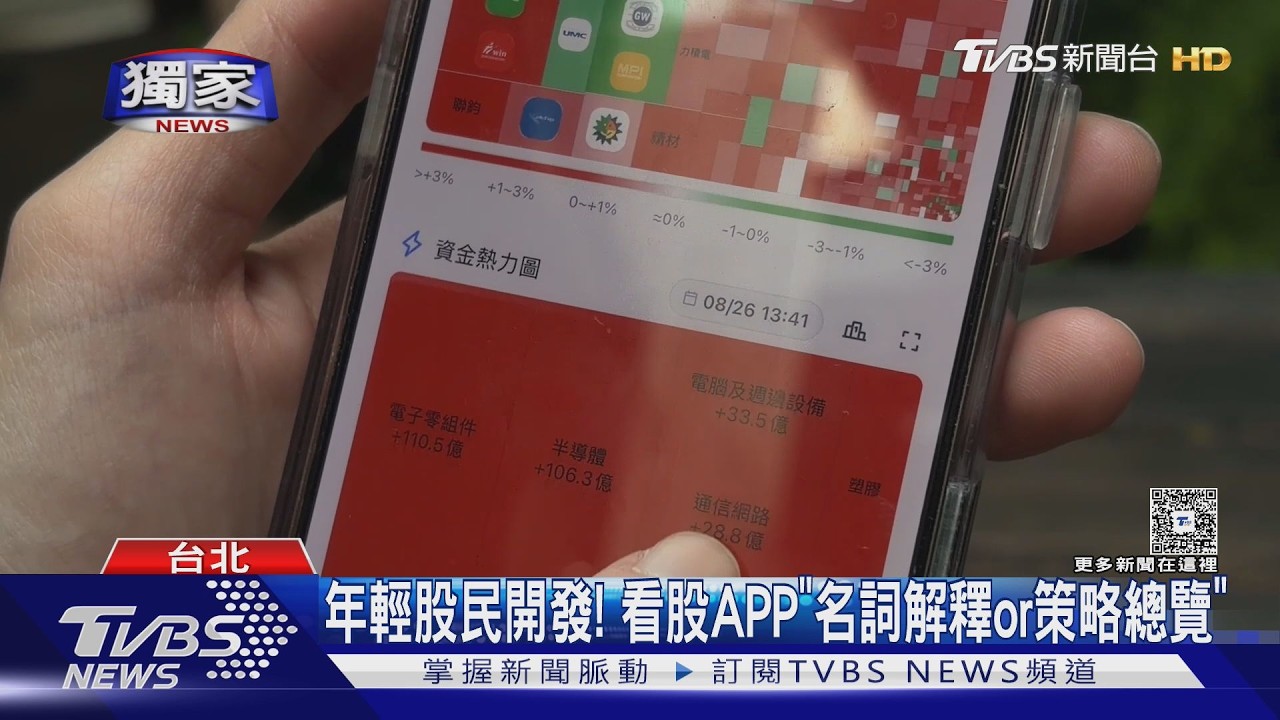 台股APP夯！男大生開發「板塊輪動」、28歲年輕股民創「股市智投」