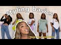 How To Style Basics Cycling Shorts Blue Jeans White Tshirt Titi