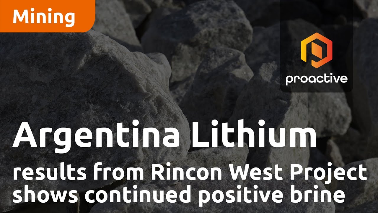 Argentina Lithium says new results from Rincon West Project show continued positive brine