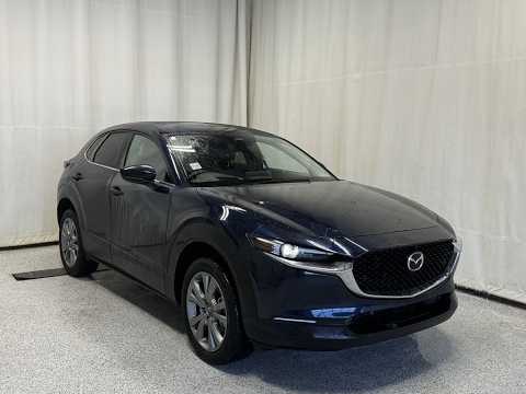 2025 Mazda CX-30 GT AWD in Blue for sale at Park Mazda in Sherwood Park, AB
