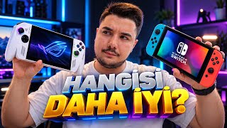 Nintendo Switch OLED vs Asus ROG Xbox Ally (2025): Kapsamlı Karşılaştırma ve Sat