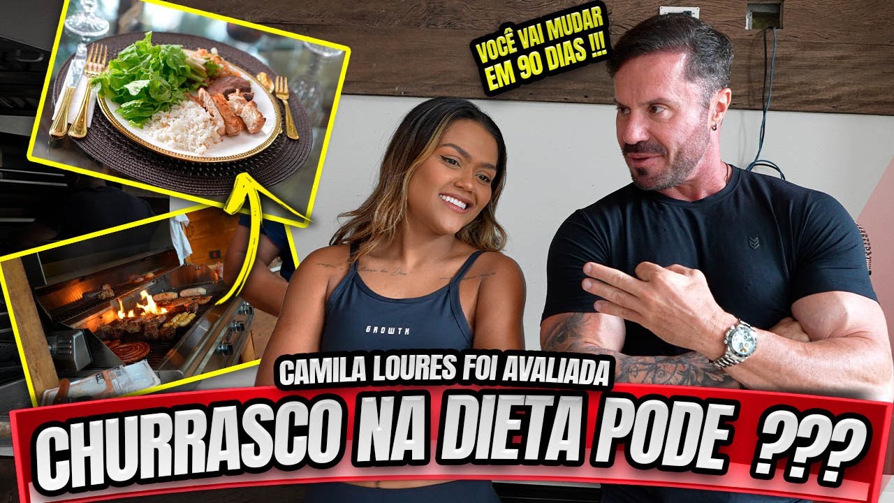 CAMILA LOURES FOI AVALIADA E FEZ CHURRASCO NO PRIMEIRO DIA !!!