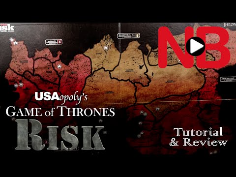 Game of Thrones RISK Tutorial & Review by Nerd Barrage