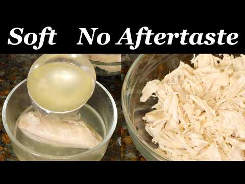 Shredded Chicken with NO Aftertaste