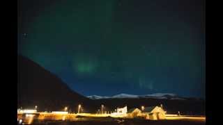 preview picture of video 'Northern Light in Seydisfjördur, Iceland'