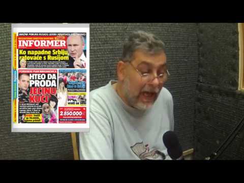 Gnev Srbije 20.10.2017. - MILAN MILENKOVIĆ (uživo) (video)