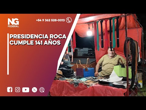 NGFEDERAL - PRESIDENCIA ROCA CUMPLE 141 AÑOS