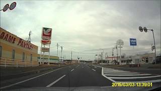 preview picture of video '福島県 浪江・双葉町の現在 国道114号線～国道6号線'