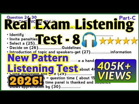 VERY HARD LISTENING TEST 2026 | IDP REAL IELTS LISTENING TEST 2026 #ieltslistening #listeningtest