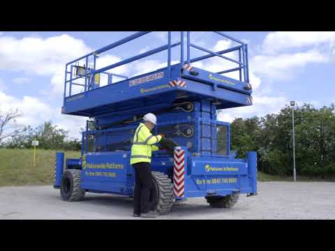 Holland Lift HL220D Familiarisation Video - Outriggers