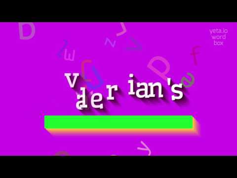 VALERIAN'S - HOW TO SAY VALERIAN'S?