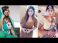 Sri Reddy Big Boobs Show Indian Aunty Tiktok Mallu Aunty Saree Wear Hot