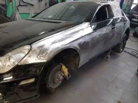 MERCEDES CLS 55 C219 NAPRAWA BLACHARSKA