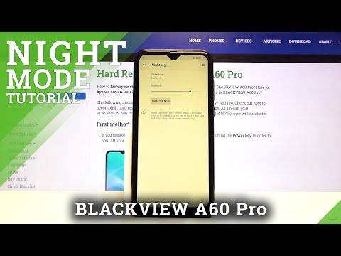 How to Enable Eye Comfort in BLACKVIEW A60 Pro – Activate Night Mode