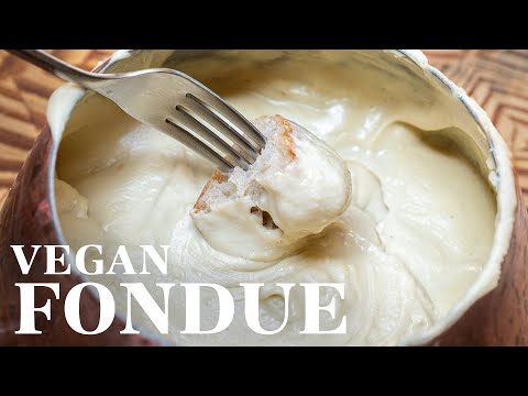 Vegan Cheese Fondue