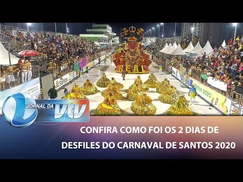 VTV FOLIA | Confira como foi os dois dias e desfiles do carnaval santista 2020