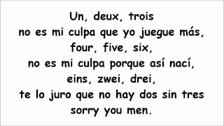 Cali y el Dandee Feat David Bisbal-No hay 2 sin 3 (Letra)