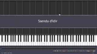 Ssendu d'Idir HD piano tutorial