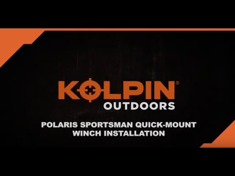 Kolpin Quick-Mount Winch Installation - Polaris Sportsman 450/570