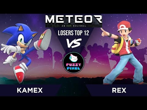 Kamex (Sonic) vs Rex (Pokemon Trainer) - Losers Top 12 - METEOR 3