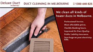 Professional Duct Cleaning Process