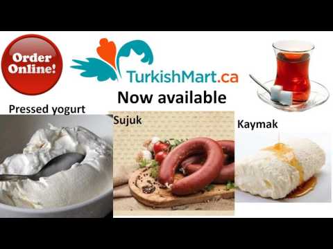 Sujuk Kaymak Pressed yogurt on TurkishMart