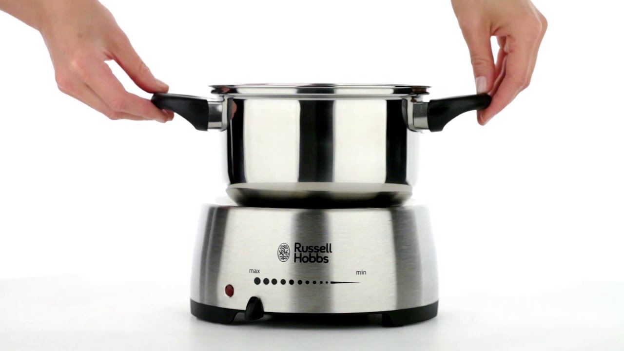 Russell Hobbs Fondue Maker Fiesta 8 Teile, Silber