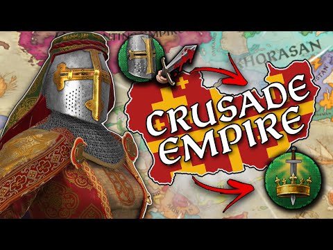 I Finally Created the CRUSADER EMPIRE in Crusader Kings 3