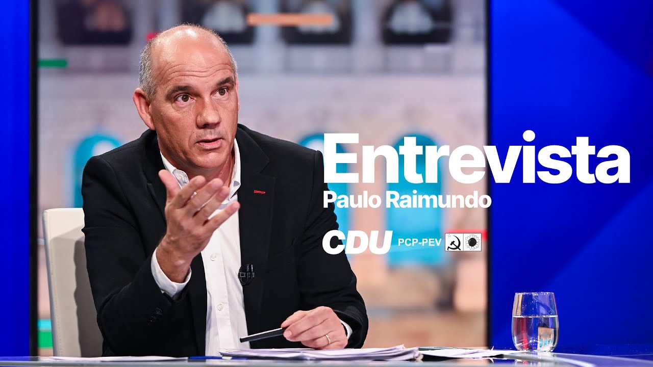 Entrevista de Paulo Raimundo à CMTV