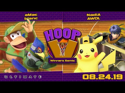 aMac & blanc (G) vs. NadiA & AWOL (Y) - Winners Semis - Hoop V