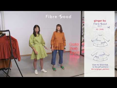 Ginger Top Schnittmuster video