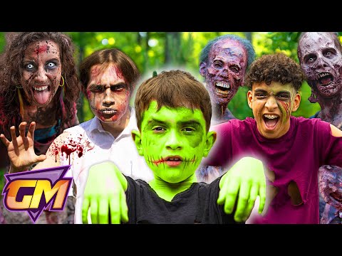 Zombie Hide and Seek! (We Turned Into Zombies!)