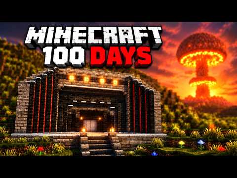 I Have 100 Days to Build an Underground Bunker Before Doomsday!