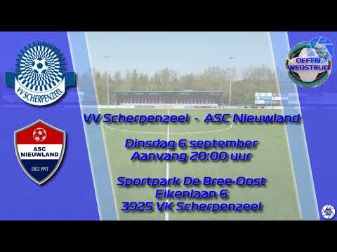 Goals Scherpenzeel  -  ASC Nieuwland
