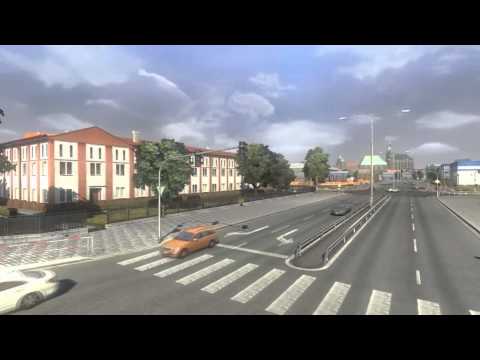 Новая озвучка города - Моды для Euro Truck Simulator 2.