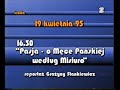 Program Drugi Zakończenie Programu Fragment 18 04 1995 R