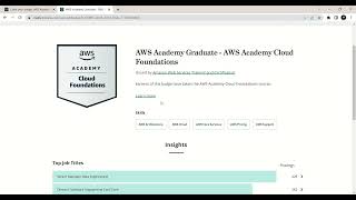 Claim your badge & Certificate via Credly || AWS Academy Cloud Foundations