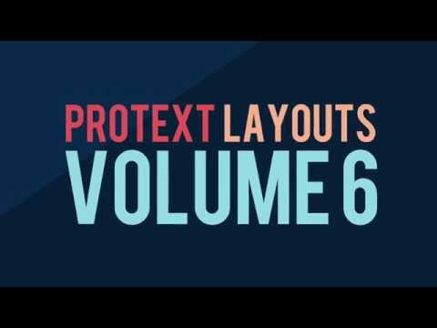 Pixel Film Studios - ProText Layouts Volume 6 - Kinetic Text Layouts - Final Cut Pro X